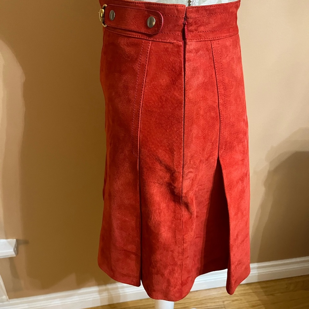 Gucci Horsebit Leather Suede Mini Skirt - Picture 13 of 14
